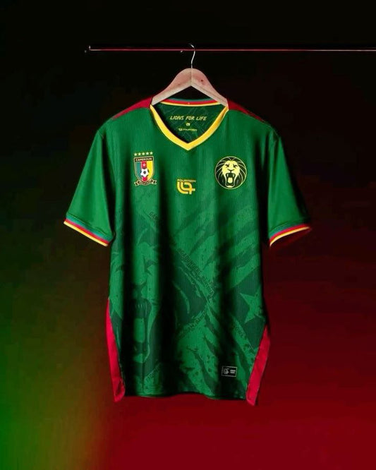 Nouveau mailliot des lions indomptables